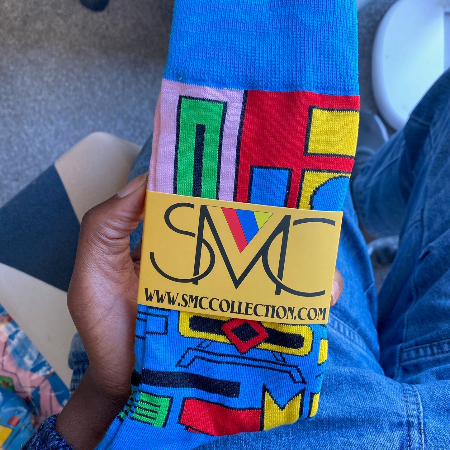 Sky-Blue Ndebele Delight