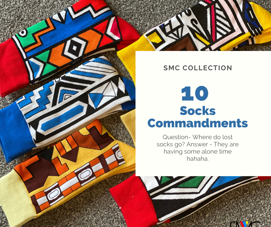 10 Socks Commandments